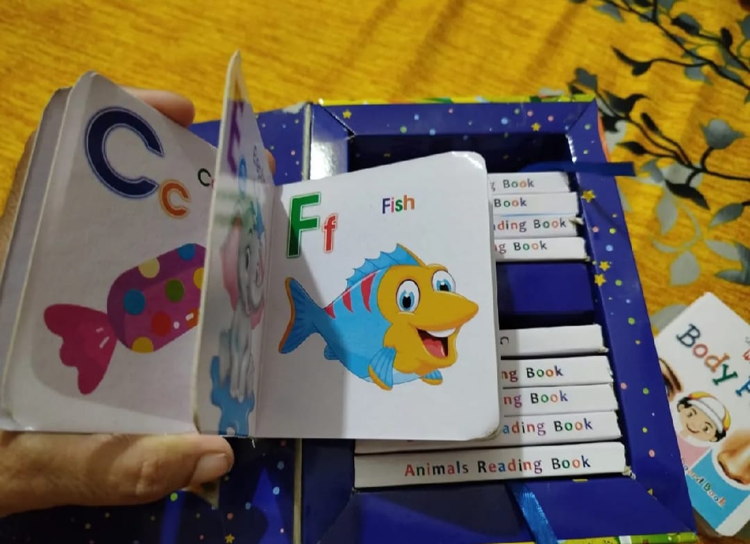 12 in 1 Little Learning Library Books for Montessori First Preschool Baby Early Learning Books for Kids