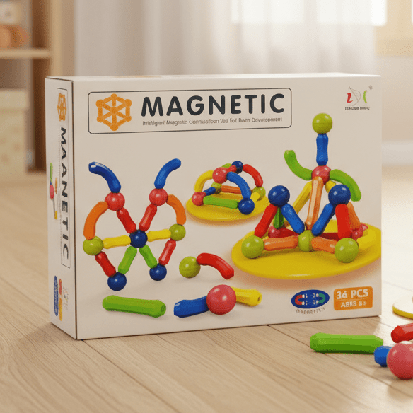 Magnetic Building Blocks Educational Toy