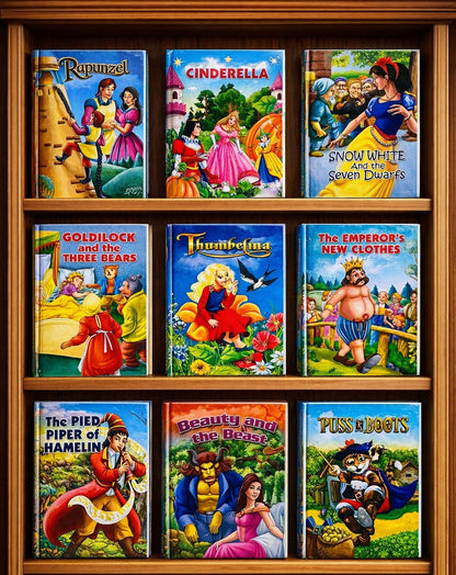 Kids Learning & Moral Story Books Collection (10 Books)
