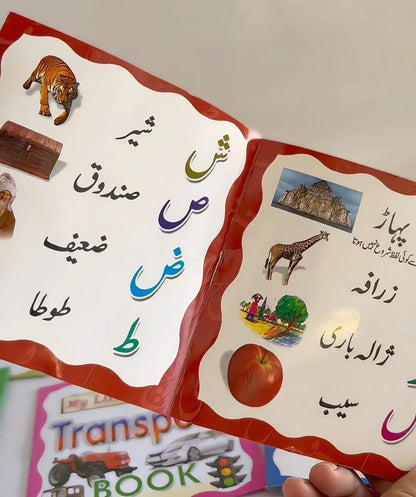 17-in-1 Kids Early Learning Book Set | ABC, 123, Animals, Colours & Rhymes