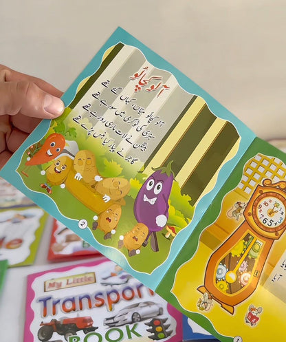17-in-1 Kids Early Learning Book Set | ABC, 123, Animals, Colours & Rhymes